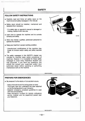 Hitachi EX33Mu, EX58Mu excavator OEM technical manual Preview image 5