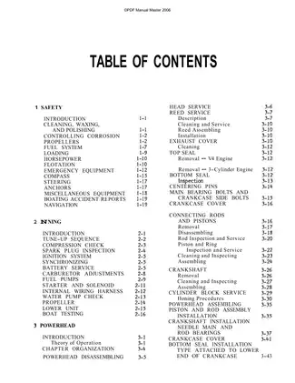 Outboard Service Manual for Johnson/Evinrude Engines (1958-1972) Preview image 2