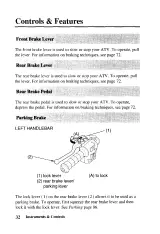 2002 Honda TRX350FE FourTrax 350 4x4 ES ATV Owner's Manual (P/N 32HN5830) – preview page 4