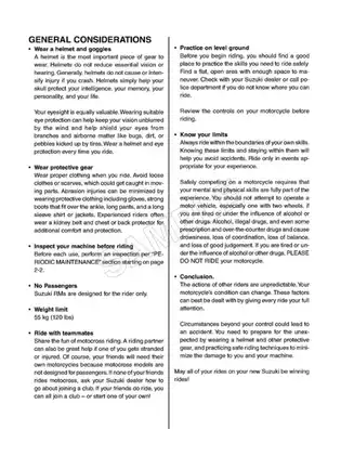 Suzuki RM85/L Owner's Service Manual - Your Complete Maintenance Guide Preview image 4