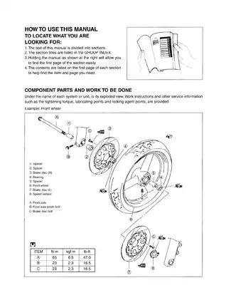 Suzuki SV650 Service Manual - Comprehensive Repair and Maintenance Guide Preview image 3
