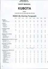 Kubota L185, L235, L245, L275, L285, L295, L305, L345, L355 Tractor 1976–1985 Shop Manual  (P/N Z751A) – preview page 1