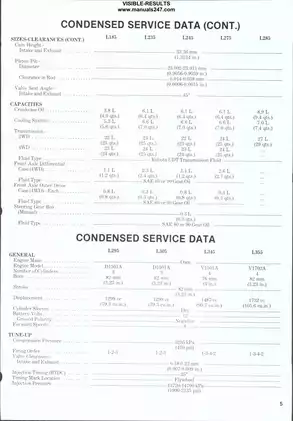 1975-1985 Kubota L185, L235, L245, L275, L285, L295, L305, L345, L355 tractor shop manual Preview image 4