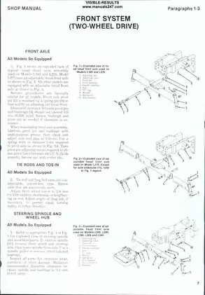 1975-1985 Kubota L185, L235, L245, L275, L285, L295, L305, L345, L355 tractor shop manual Preview image 5