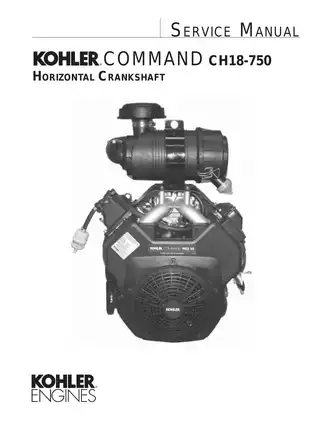Kohler Command Horizontal Engine Service Manual: Comprehensive Guide for Maintenance and Repair