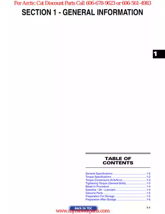 2009 Arctic Cat UTV Complete Service Manual Preview image 3
