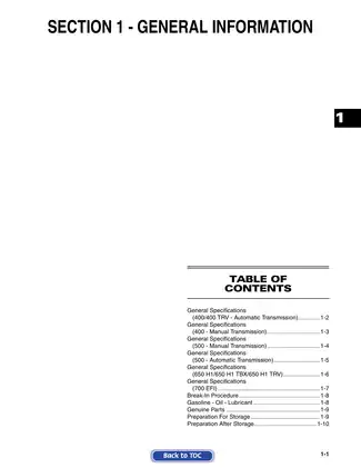 Arctic Cat 2007 ATV Service Manual - Comprehensive Repair Guide Preview image 3