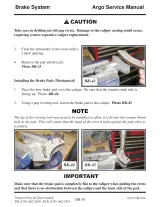 Argo Avenger, Conquest, Response, Bigfoot, Vanguard 1992–2006 Service Manual (P/N 673-04-1) – preview page 6