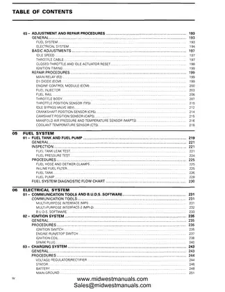 2007-2008 Can-Am 500, 650, 800 Outlander Renegade ATV service manual Preview image 5