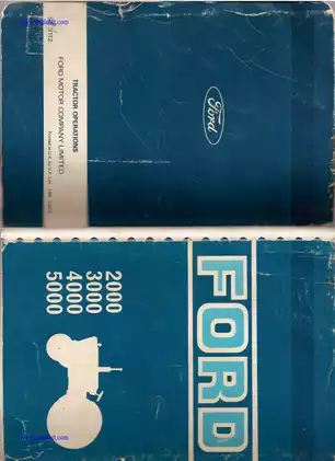 Comprehensive Ford Tractor Operator's Handbook (Models 2000, 3000, 4000, and 5000)