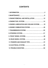2000s E-TON RXL 50, RXL 70, RXL 90, RXL 90R & RXL 50M ATV OEM Service Manual – preview page 2