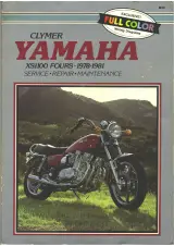 1978–1981 Yamaha XS1100 Fours Service & Repair Manual (P/N Clymer M411) – preview page 1