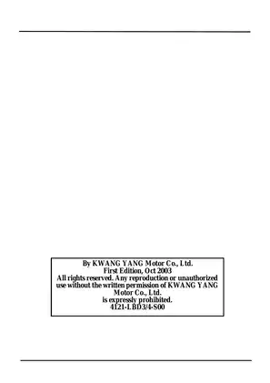 KYMCO Mongoose KXR 90/50 Service Manual - Comprehensive Maintenance Guide