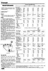 Triumph T100, T150, T140V, TR25W, 650 / 750 Twins, 1150 & Trident 1969–1975 OEM Service Manual (P/N 1035) – preview page 2