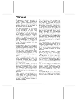 Comprehensive Operator's Guide for 2007 Can-Am Outlander 800 ATV Preview image 4