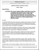 1997–2002 Daewoo Leganza Service & Repair Manual (PN V-121 BL3/BL4) – preview page 1