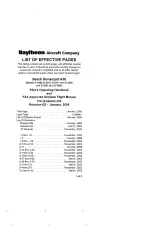 Beechcraft Bonanza A36: E-1946, E-2104, E-2111 thru E-3629 and E-3631 thru E-3635  Pilot's Operating Handbook and FAA Approved Airplane Flight Manual (P/N  36-590002-37B) – preview page 5