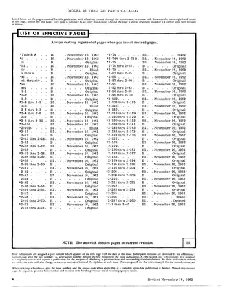 Beechcraft Bonanza 35 thru G35 IPC Parts Catalog Preview image 2