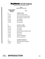 1980–2005 Beechcraft Bonanza V35B, F33A, F33C, A36, G36, A36TC, B36TC, B33 Maintenance Manual (P/N 36-590001-9) – preview page 3