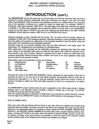 Mooney M20J Illustrated Parts Catalog IPC Preview image 5