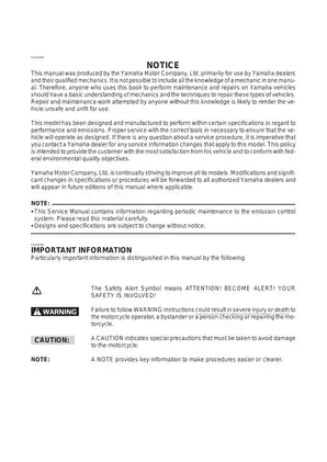 2001-2005 Yamaha FZS1000(N) Fazer, FZ1 manual Preview image 4