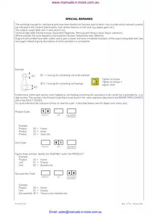 Iveco Daily 29, Daily 35, Daily 40, Daily 45, Daily 50, Daily 60, Daily  65 light commercial vehicle repair and service manual Preview image 3