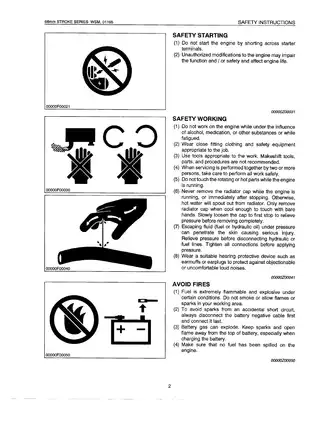 Kubota 68mm, Z442-B Z482 engine repair and service manual Preview image 4