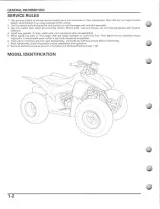 2006–2012 Honda TRX90 / TRX90EX / TRX90X Service Manual (P/N 61HNP06) – preview page 2