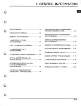 2006–2012 Honda TRX90 / TRX90EX / TRX90X Service Manual (P/N 61HNP06) – preview page 3