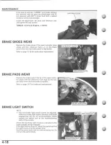 2006–2011 Honda TRX250EX / TRX250X Factory Service Manual (P/N 61HN655) – preview page 2