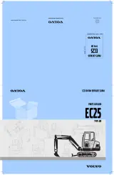 Volvo EC25 Excavator Parts Catalog Manual 2000 onwards (P/N 64C4410005) – preview page 1