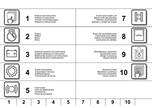 Volvo EC25 compact excavator parts catalog IPL Preview image 4