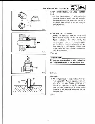 1989-1999 Yamaha FZR600 service manual Preview image 3