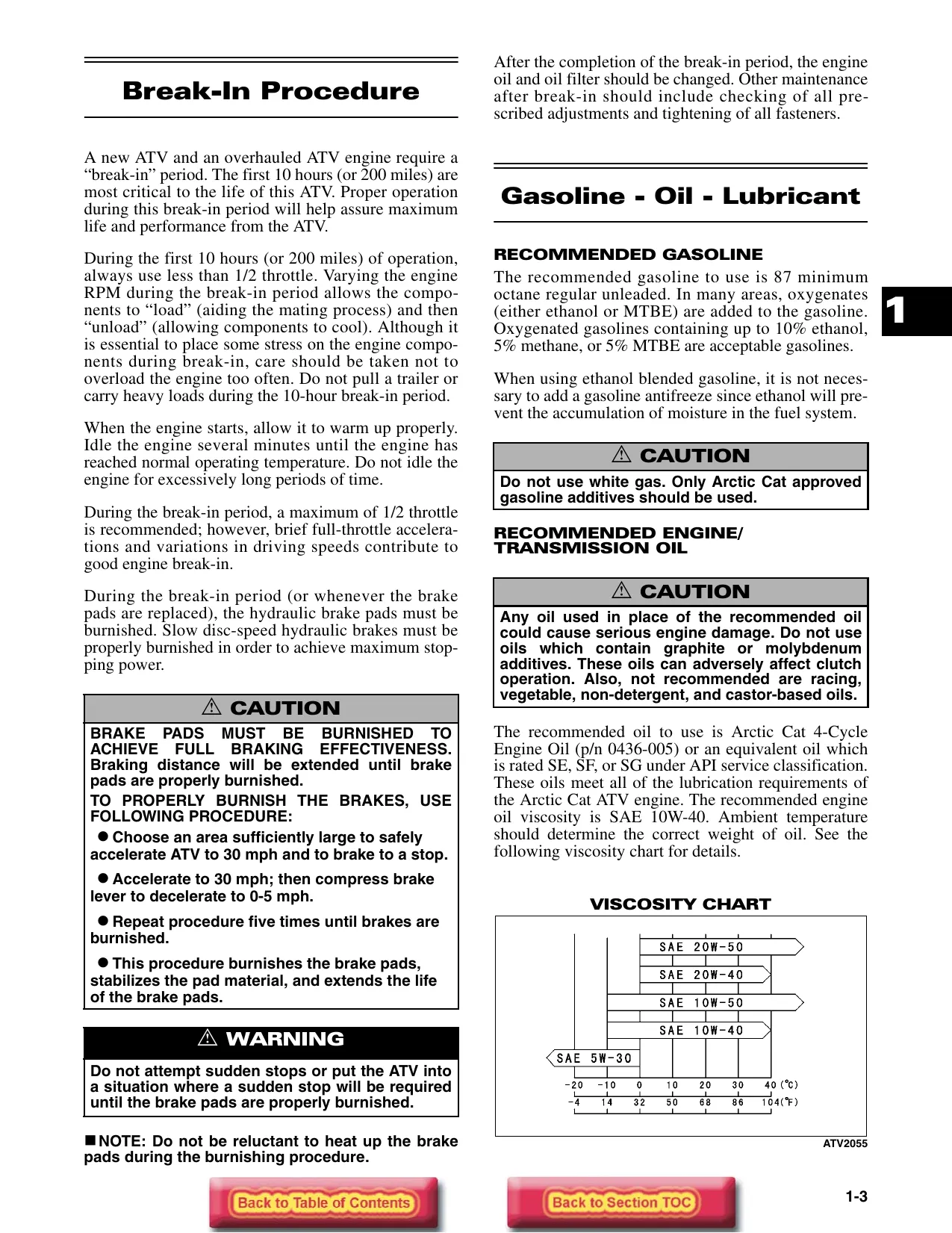 Arctic Cat 2004 Arctic Cat 650 4x4 manual manual preview page 3 - thumbnail