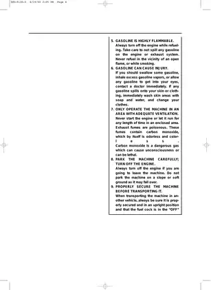 Yamaha YZ125 Service Manual - Comprehensive Guide for Maintenance and Repair Preview image 4