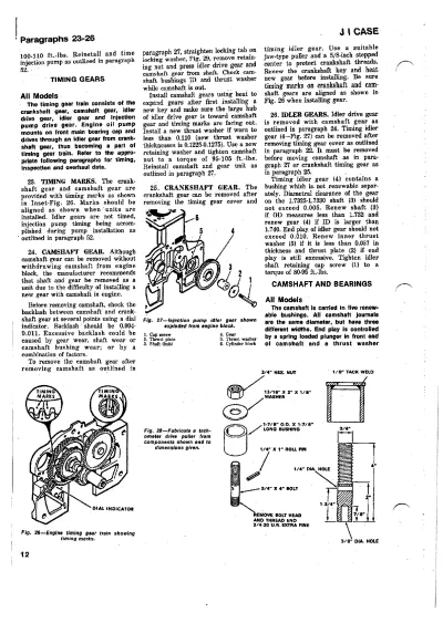 1972–1978 Case 1270 / 1370 / 1570 Tractor Repair Manual (P/N 1270–1370-1570)