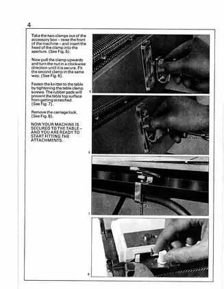 Brother KH588 knitting machine instruction manual Preview image 4