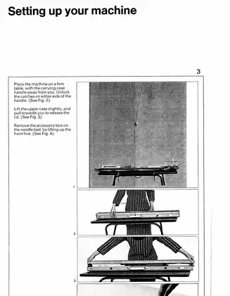 Brother KH588 knitting machine instruction manual Preview image 5