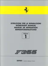 1995–1999 Ferrari F355 / 355 F1 Workshop Manual – preview page 1