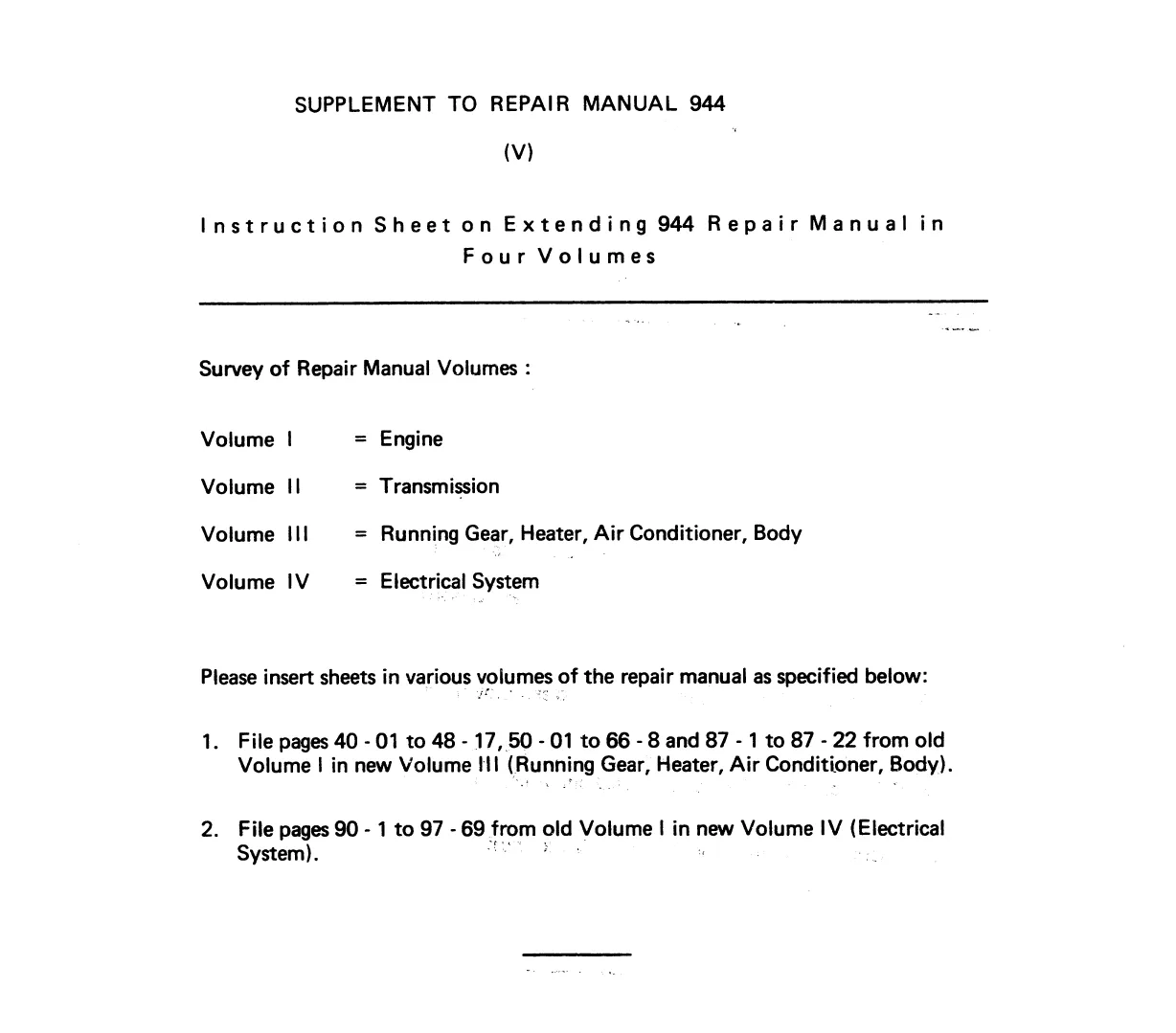 1985-1991 Porsche 944 shop manual Preview image 2