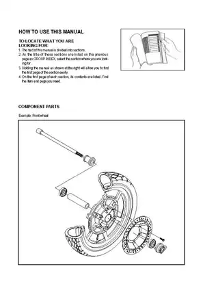 Complete Service Manual for Hyosung 250 Motorcycle (2000) Preview image 3
