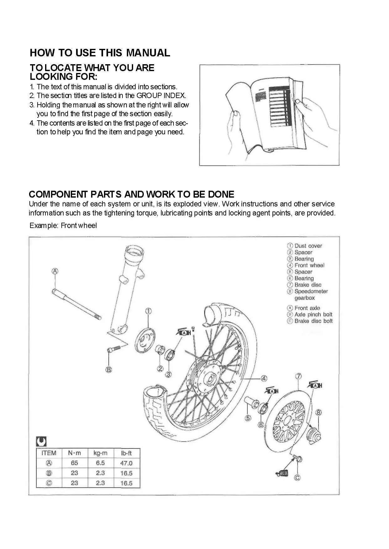 1999-2007 Suzuki GZ250 Marauder service manual Preview image 3