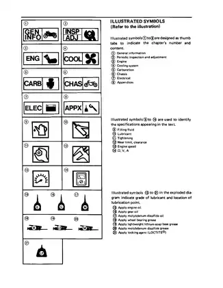 1986-1993 Yamaha XVZ13 Venture Royale 1300 service manual Preview image 5