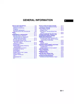 2002-2004 Mazda 6 workshop manual Preview image 4