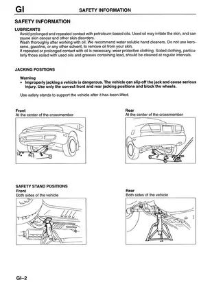 1992-1997 Mazda 626, MX-6 workshop manual Preview image 5