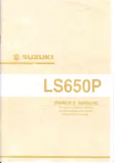 2002 Suzuki Savage LS650P Owner's Manual (P/N 99011-24C57-03A) – preview page 1