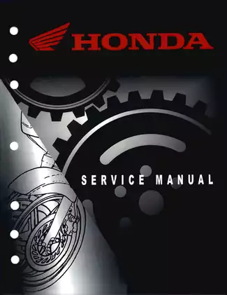 Honda VTX Service Manual - Comprehensive Repair and Maintenance Guide