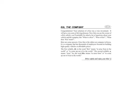 Kia Vehicle Owner's Manual - Comprehensive Guide for Optimal Performance and Safety