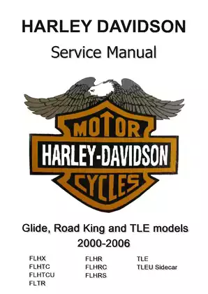 2000-2006 Harley-Davidson Touring Models Service Manual