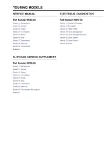 Harley-Davidson Touring FLHX, FLHTC, FLHTCU, FLTR, FLHR, FLHRC, FLHRS, and TLE 2000–2006 Service Manual (P/N 99483-06, 99497-06, and 99500-06) – preview page 2